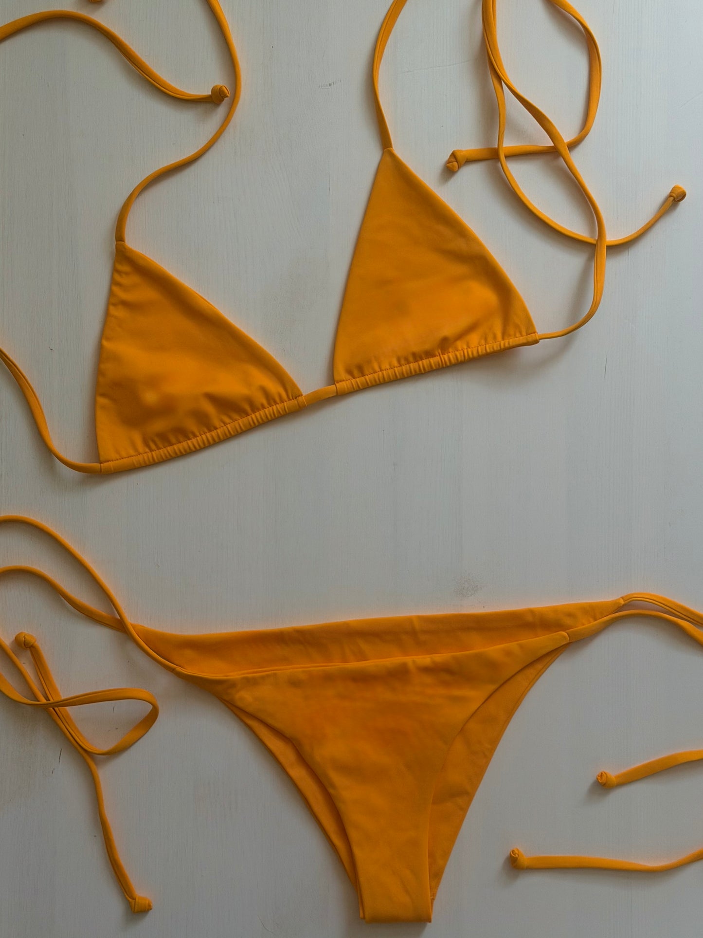 triangle bikini set in soleil
